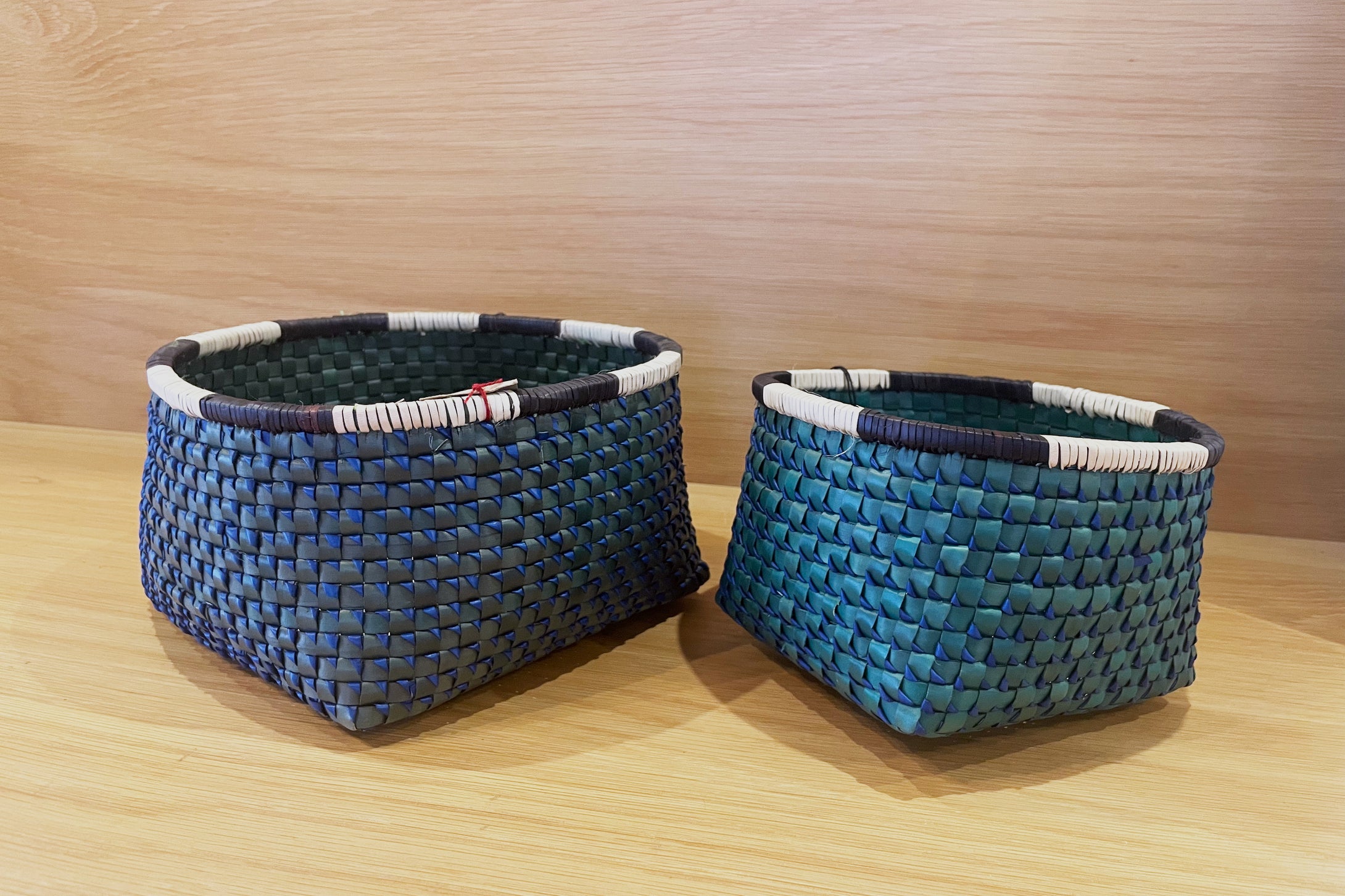 8mm Kottan Open Basket / Green Blue