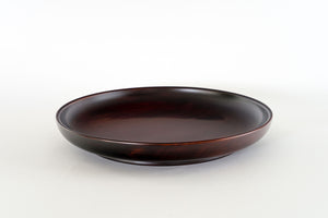 皿鉢 37.6 × 5.4 cm 栃